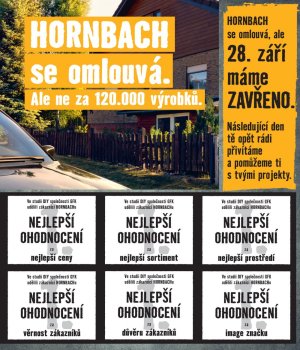akční leták Hornbach 30.8.2017-3.10.2017