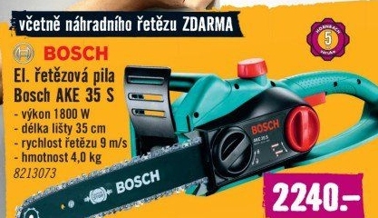 Řetězová elektrická pila Bosch AKE 35