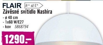 Závěsné svítidlo Nashira Flair