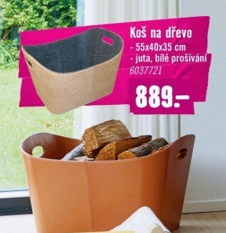 Koš na dřevo Lienbacher