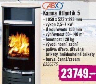 Krbová kamna Atlantik ABX