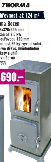 Krbová kamna Bozen Thorma