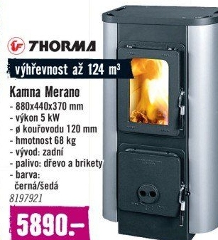 Krbová kamna Merano Thorma