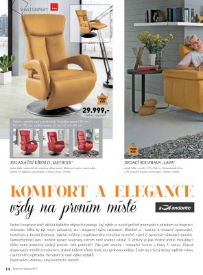 akční leták Kika nábytek 4.9.2017-24.12.2017