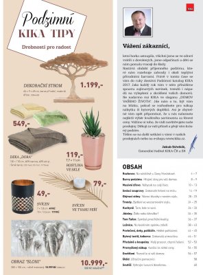 akční leták Kika nábytek 4.9.2017-24.12.2017