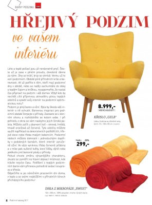 akční leták Kika nábytek 4.9.2017-24.12.2017
