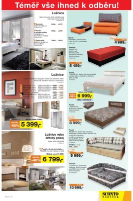 akční leták Sconto nábytek 6.9.2017-19.9.2017