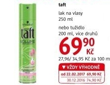 Lak na vlasy Taft Schwarzkopf