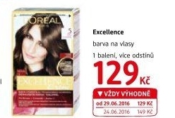 Barva na vlasy Excellence Creme L'oréal