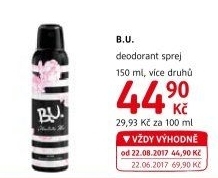 Deodorant sprej dámský B.U.