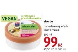 Tělové máslo Alverde