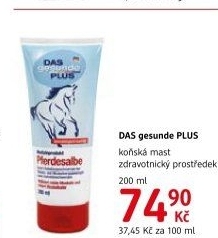 Koňská mast Das gesunde Plus