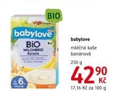 Mléčná kaše bio Babylove
