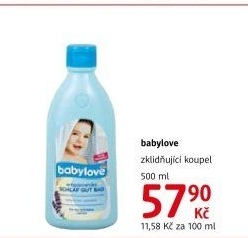 Zklidňující koupel dětská Babylove