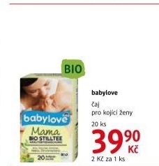 Čaj pro kojící matky bio Babylove