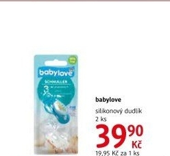 Dudlík silikonový Babylove
