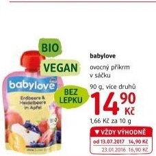 Ovocná kapsička Babylove
