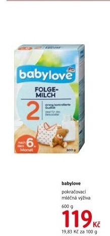 Mléčná výživa Babylove