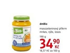 Příkrm masozeleninový dm Bio