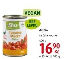 Rajčata konzervovaná dm Bio