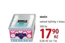 Tyčinky vatové Ebelin