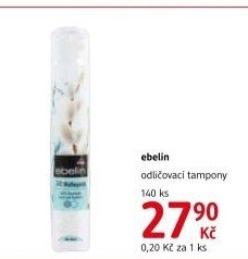 Odličovací tampony Ebelin
