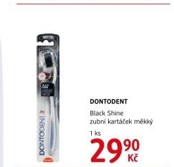 Kartáček na zuby Black Shine Dontodent