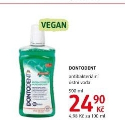 Ústní antibakteriální voda Dontodent