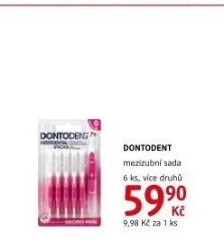 Kartáčky mezizubní Dontodent