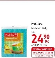Utěrky houbové Profissimo