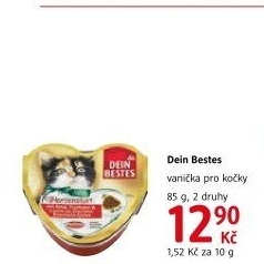 Vanička pro kočky Dein Bestes