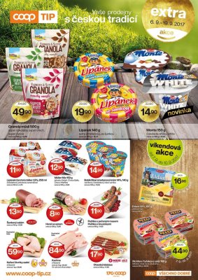 akční leták COOP 6.9.2017-19.9.2017