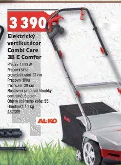 Elektrická travní fréza Al-Ko Comfort 38 E Combi Care