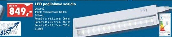 Podlinkové svítidlo LED Top Light