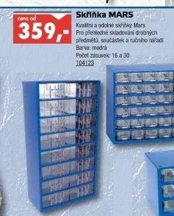 Kovová skříňka Mars Svratka