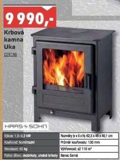 Krbová kamna UKA Haas + Sohn