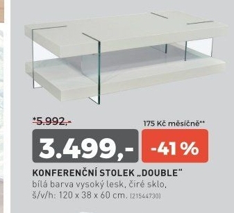 Konferenční stolek DOUBLE