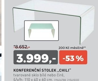 Konferenční stolek CHILI II