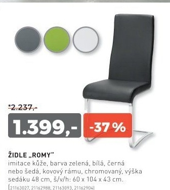 Židle ROMY