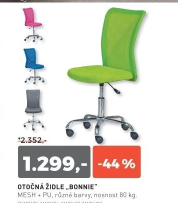 Otočná židle BONNIE
