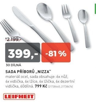 Sada příborů NIZZA