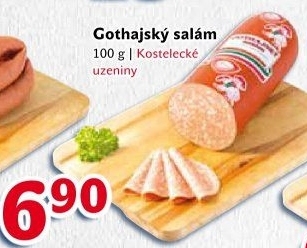 Salám Gothaj Kostelecké uzeniny