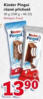 Dezert Pinguí Kinder