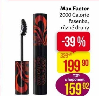 Řasenka Calorie 2000 Max Factor