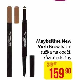 Tužka a pudr na obočí Brow Satin Maybelline