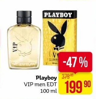 Toaletní voda pánská VIP Playboy