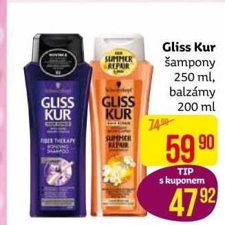 Šampon Gliss Kur Schwarzkopf