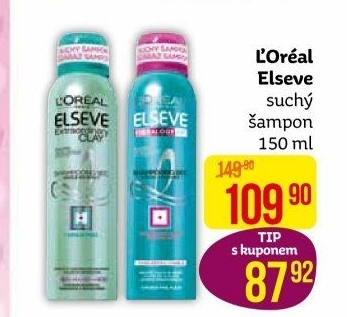 Suchý šampon Elséve L'Oréal
