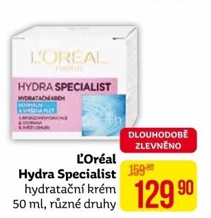Krém pleťový Hydra Specialist L'oréal Paris