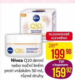 Krém pleťový proti vráskám Q10 Plus Nivea